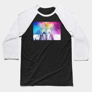 Brooklyn Bridge (watercolor) Baseball T-Shirt